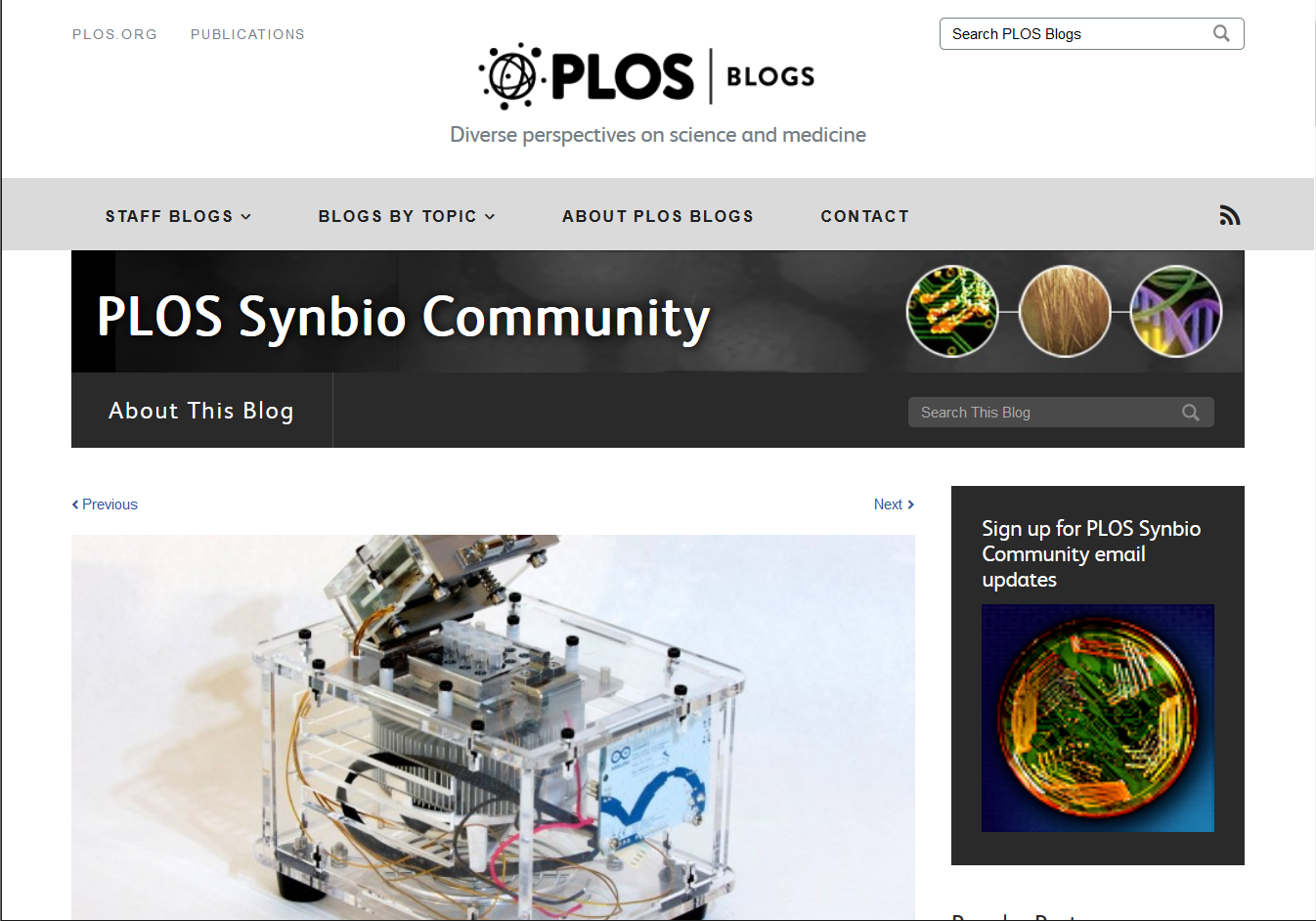PLOS Synthetic Biology